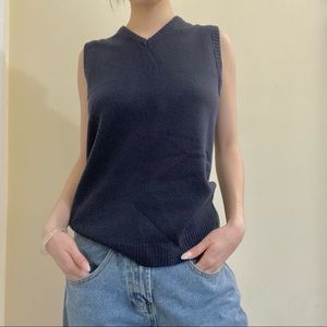 Thrifted French Toast Kid’s Navy Vest